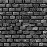 seamless wall bricks bump 0005